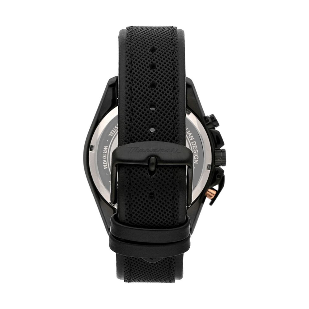 Maserati Brown Leather Dress Watch