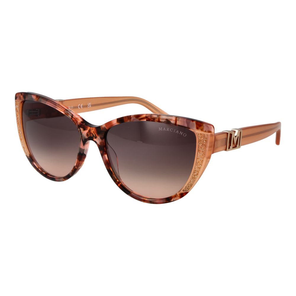 Marciano by Guess Lunettes de soleil en acétate marron