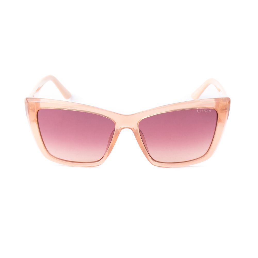 Guess Beige Resin Sunglasses