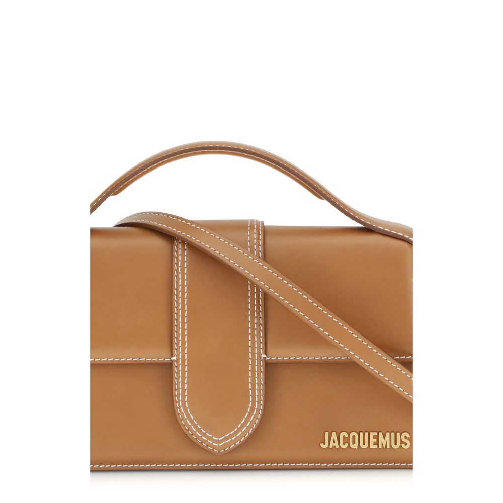 Jacquemus Bruine Kalfsleren Bos Taurus Handtas