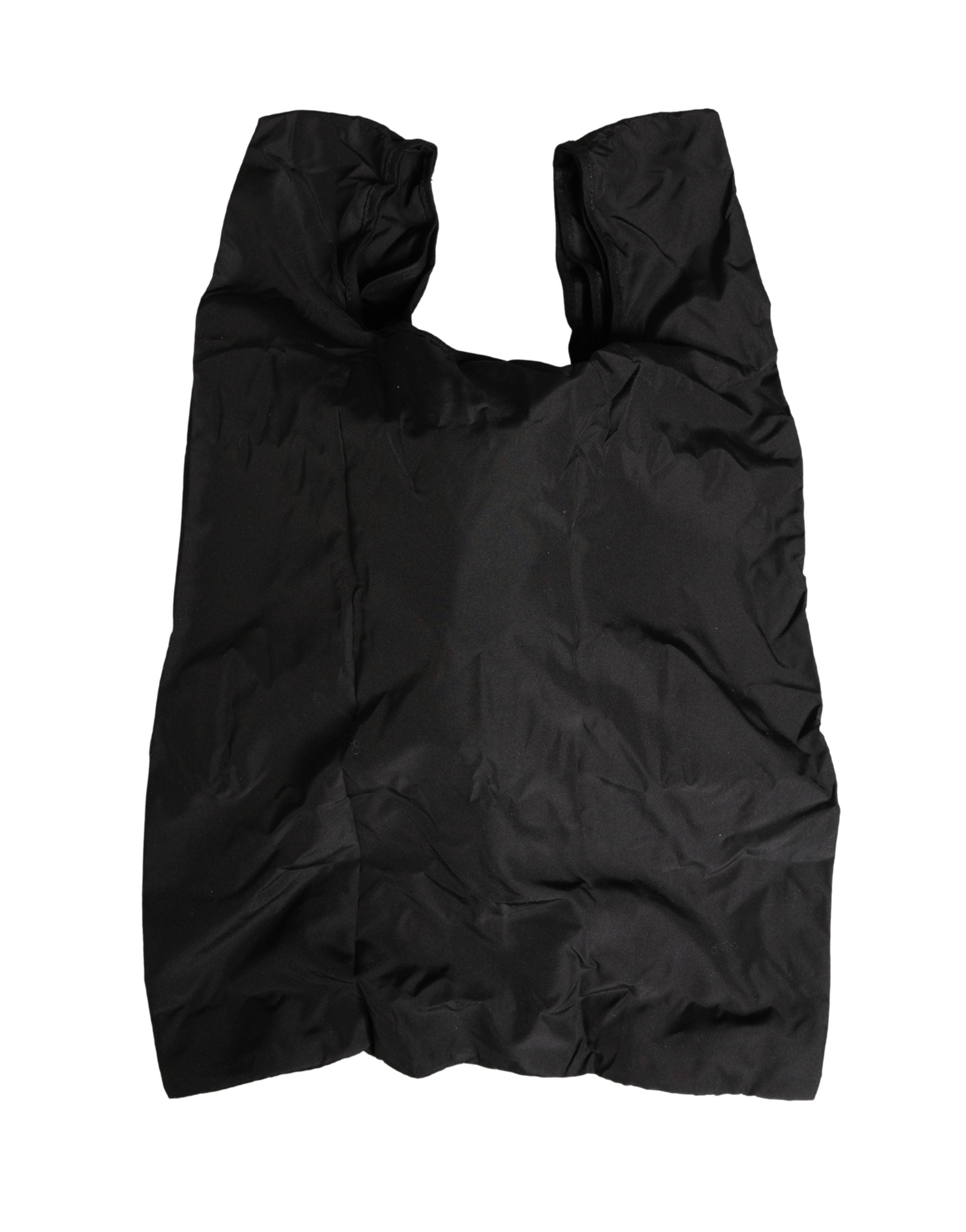 Dolce & Gabbana Heren Zwart Polyester Panda Gevuld Ecobag Tas