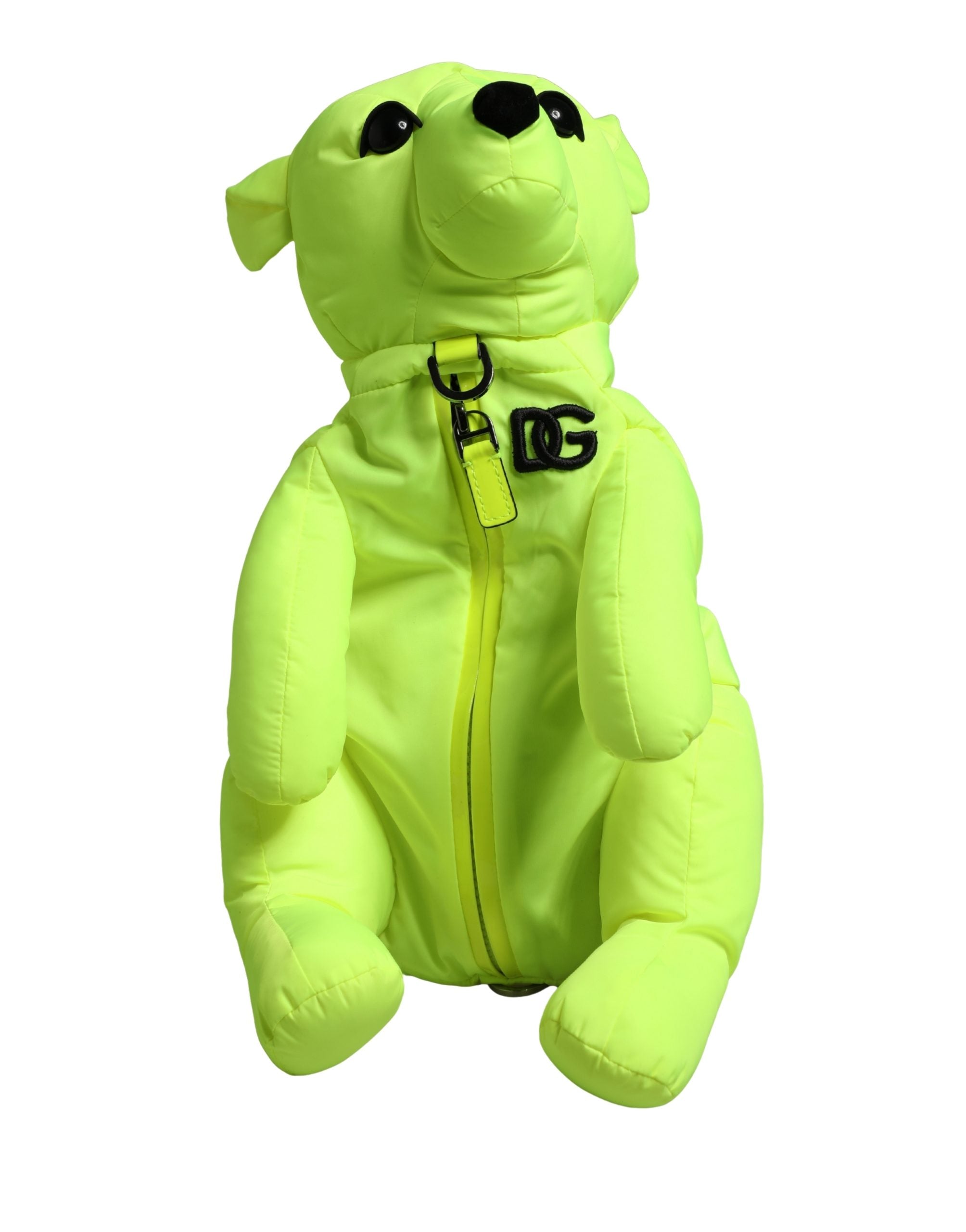 Dolce & Gabbana Green Polyester Animal Silhouette Waist Belt Bag