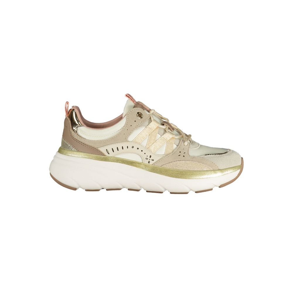 Twinset Beige Polyurethane Women's Sneaker