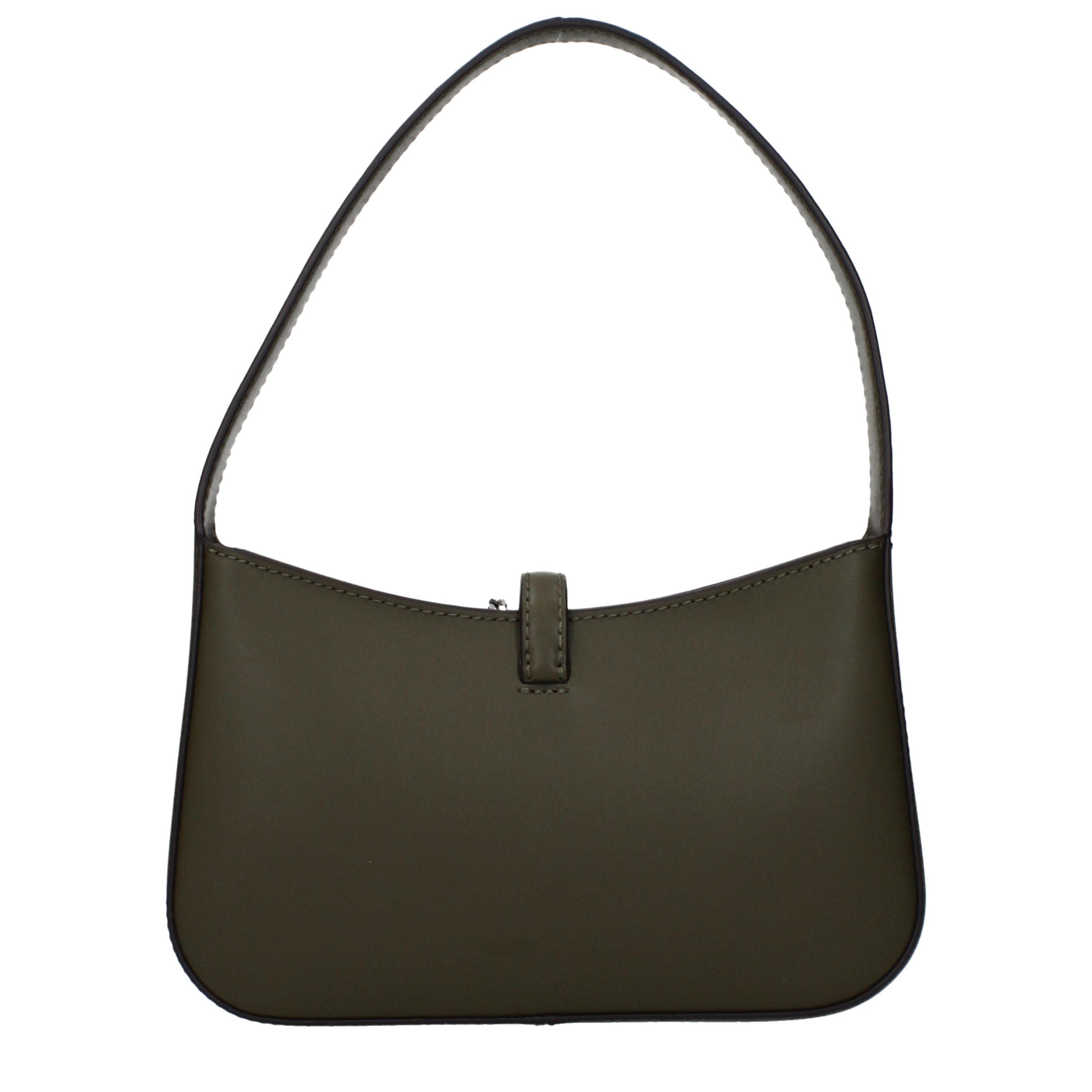 Michael Kors Groene Leren Handtas
