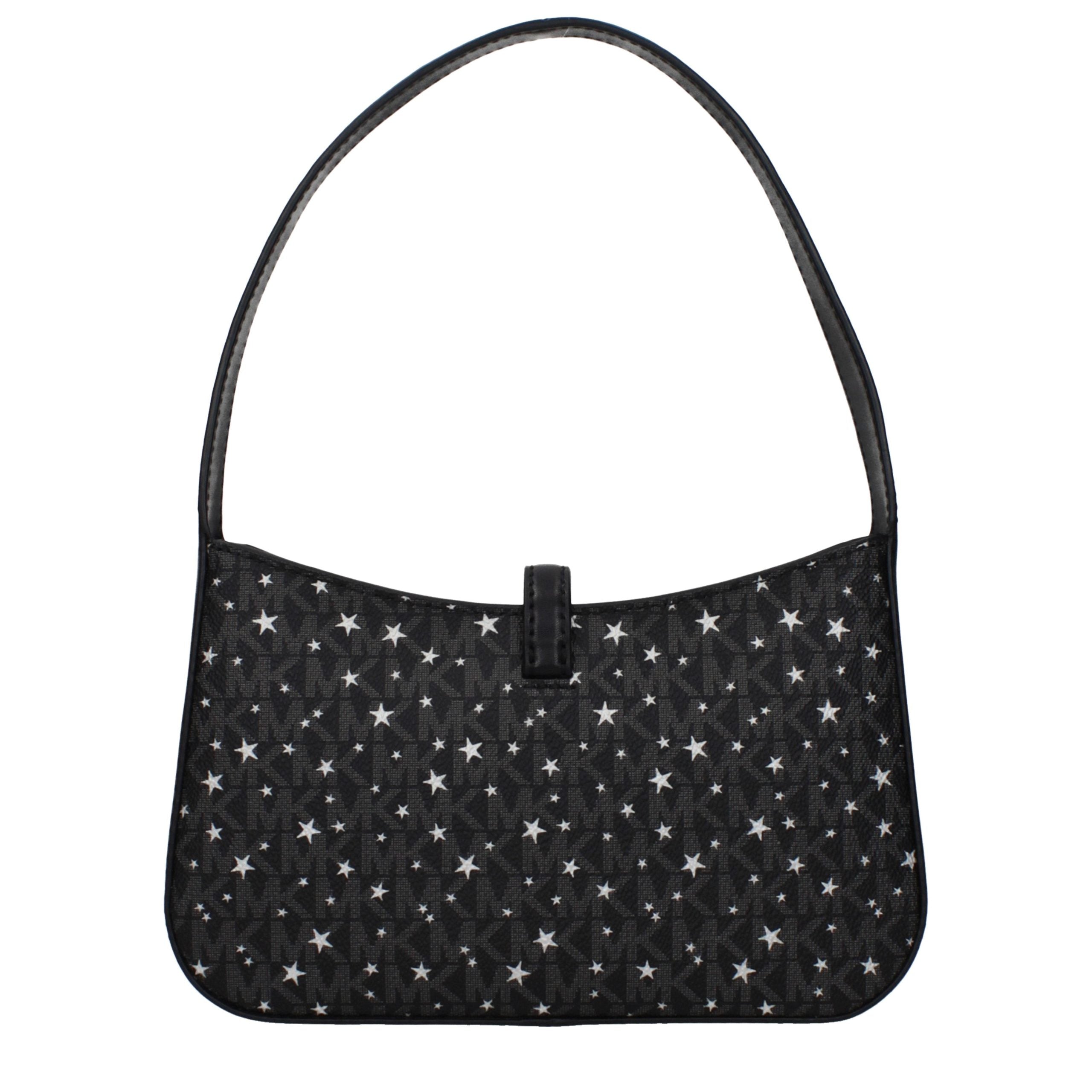 Michael Kors Black Fabric Handbag