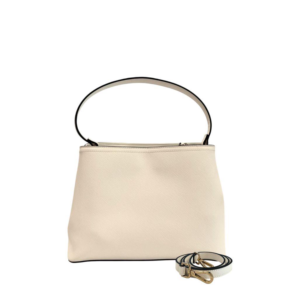 Twinset White PU Women's Handbag