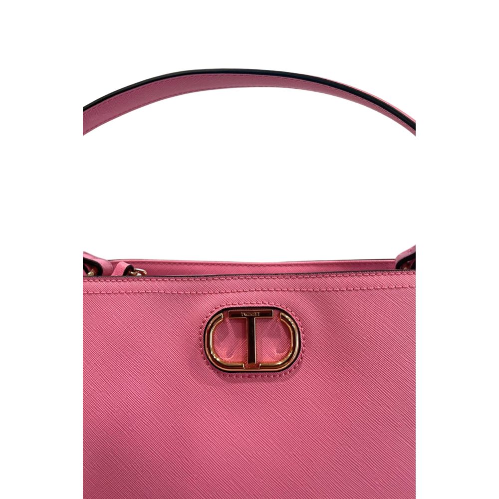 Twinset Women's Pink PU Handbag