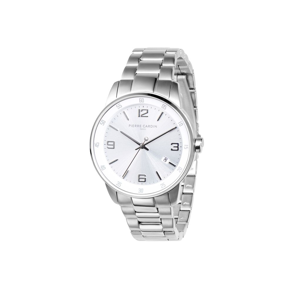 Pierre Cardin grijs roestvrijstalen horloge