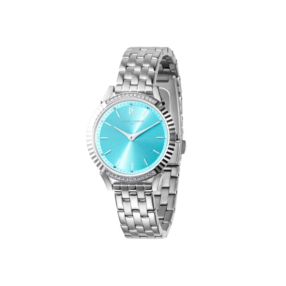 Pierre Cardin Gray Stainless Steel Bracelet Watch