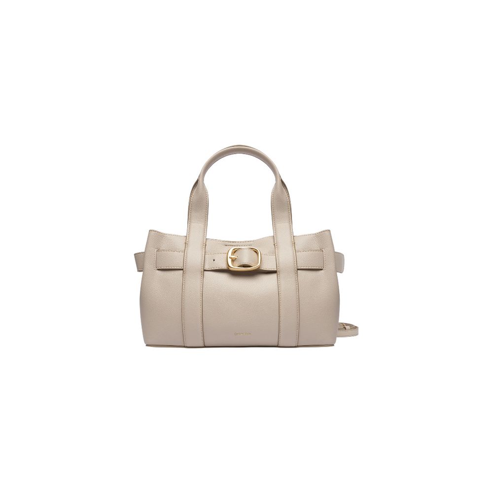 Calvin Klein Grey Polyethylene Handbag