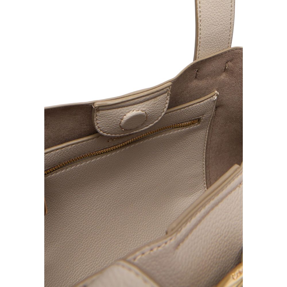 Calvin Klein Grey Polyethylene Handbag