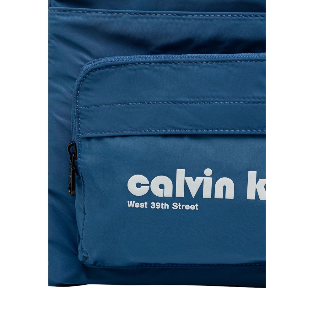 Calvin Klein blauwe rugzak van gerecycled polyester