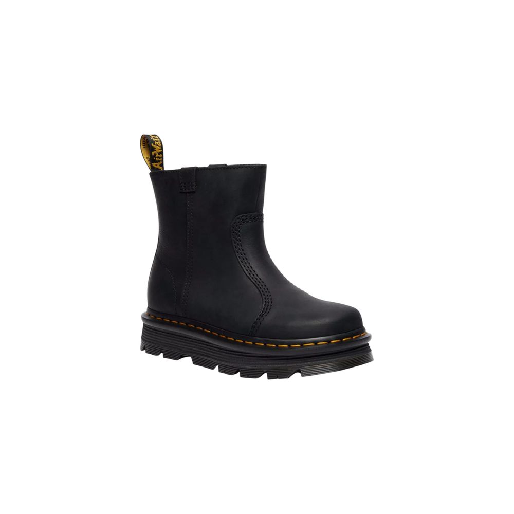 Dr. Martens Zwarte Leren Enkellaarsjes
