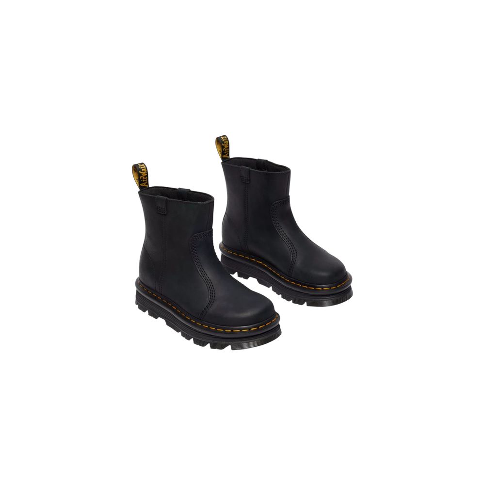 Dr. Martens Zwarte Leren Enkellaarsjes