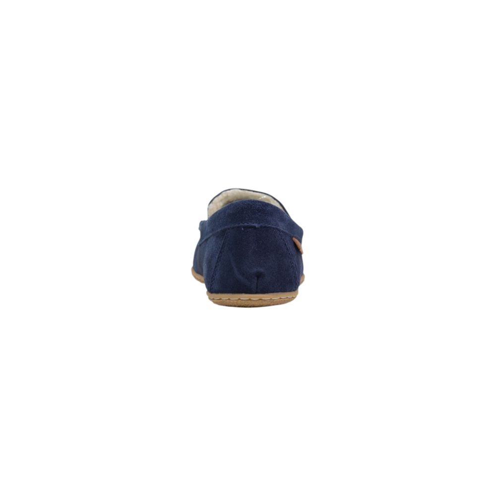 Ralph Lauren Blue suède leren pantoffels