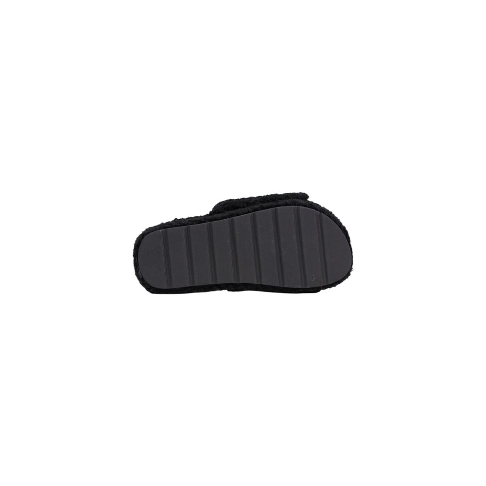 Ralph Lauren Zwarte Stoffen Pantoffels