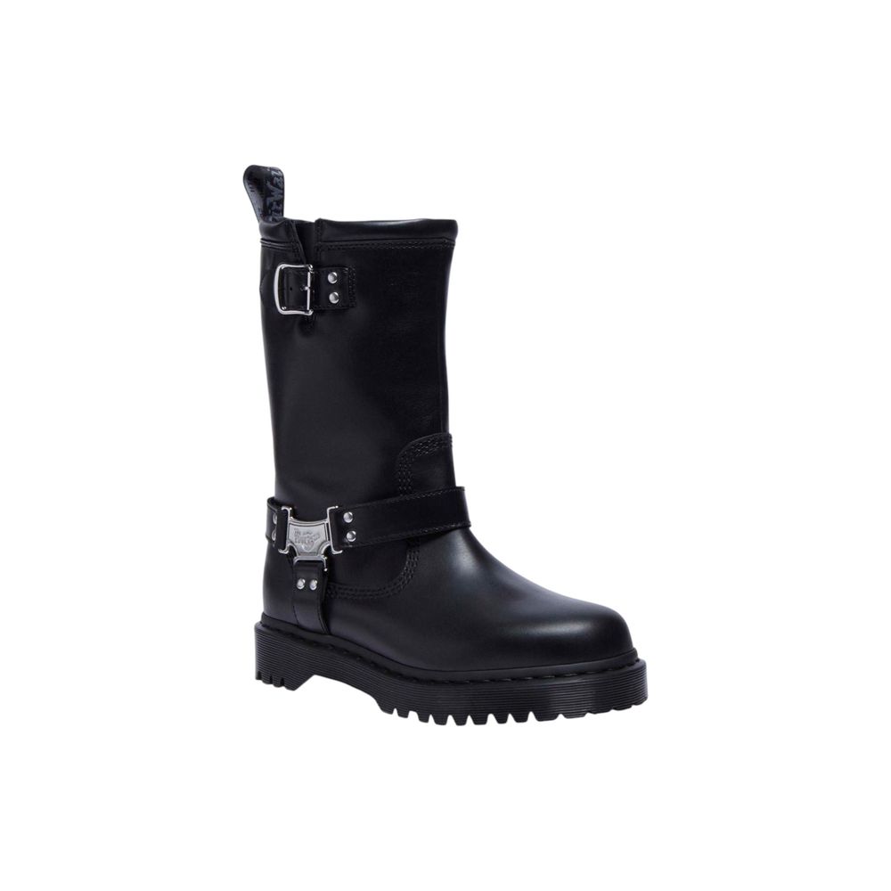 Dr. Martens Zwarte Leren Veterschoenen