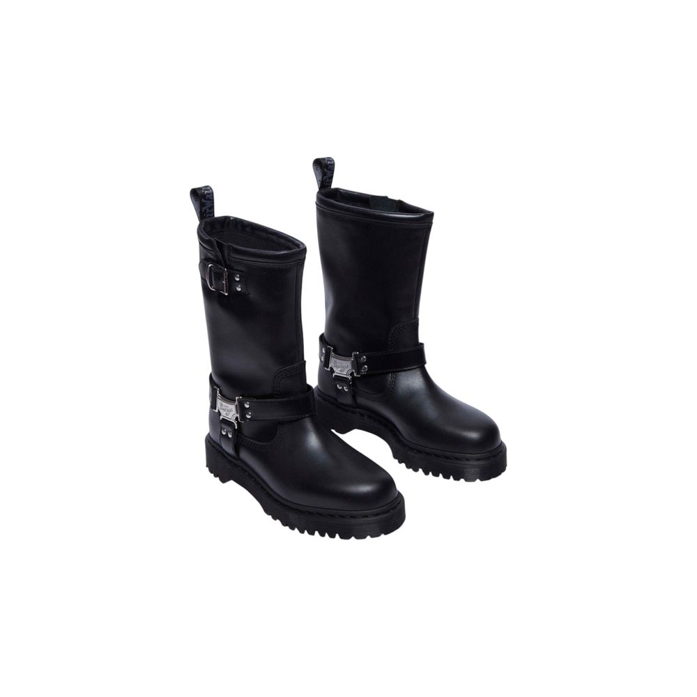 Dr. Martens Zwarte Leren Veterschoenen