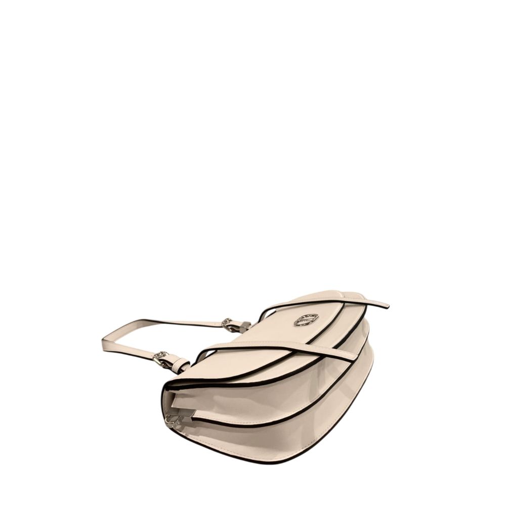 Twinset White PU Women's Shoulder Bag