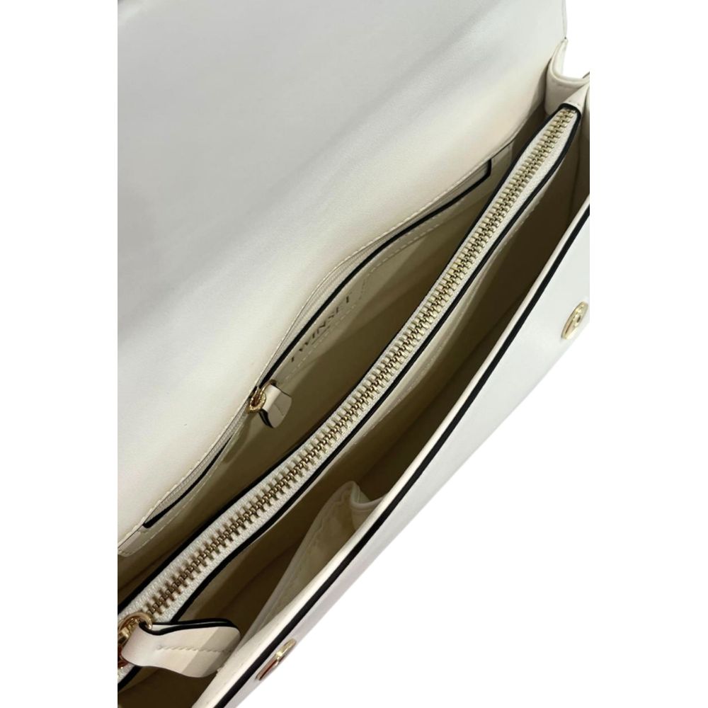 Twinset White PU Women's Shoulder Bag