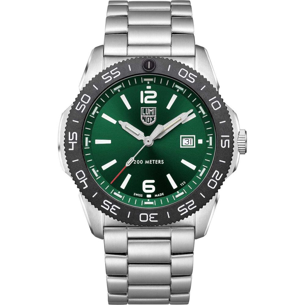 Luminox grijs roestvrijstalen sporthorloge