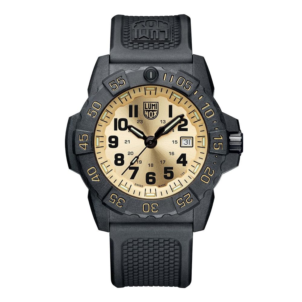 Luminox Zwart Rubberen Sport Horloge