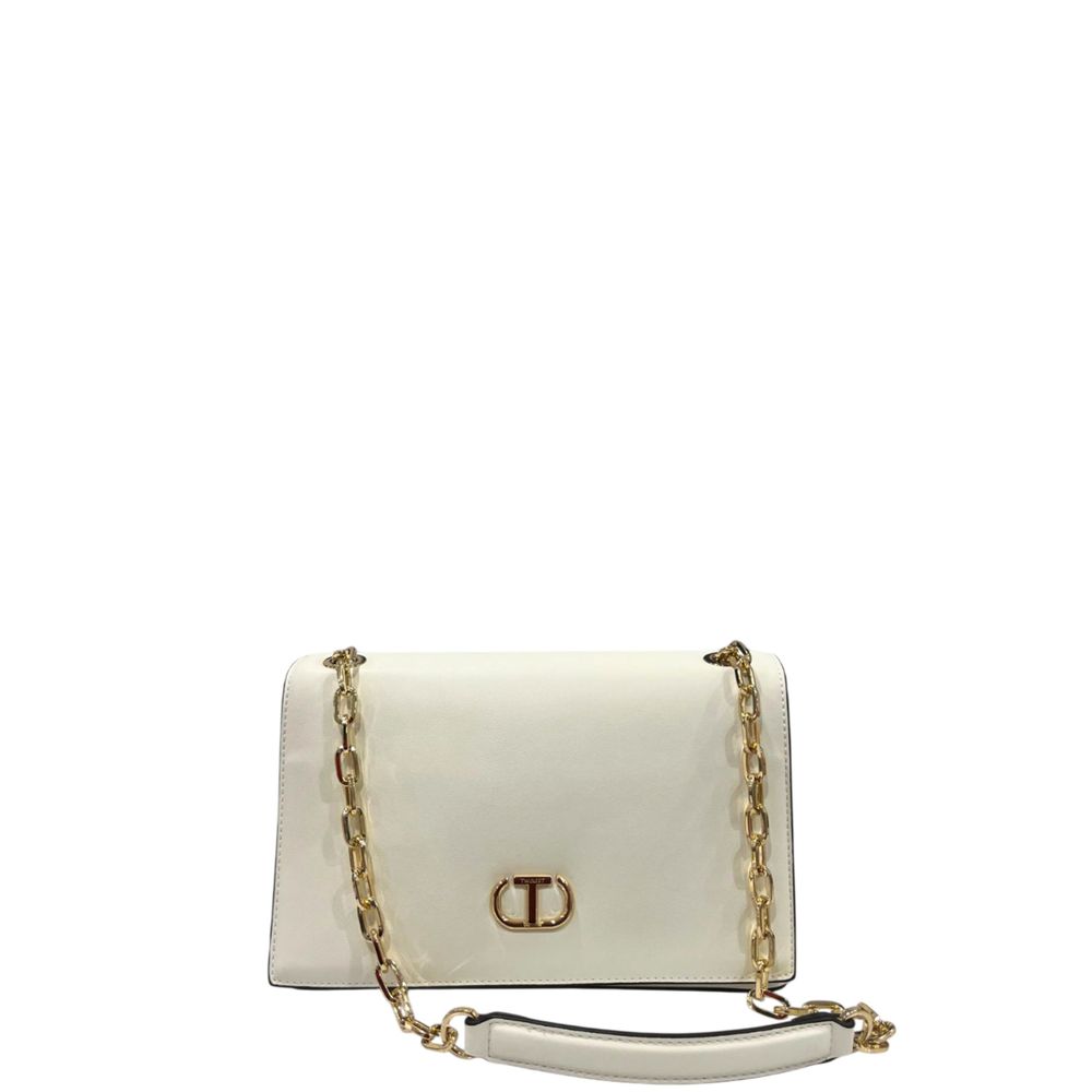 Twinset White PU Women's Crossbody