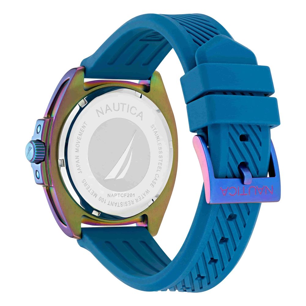 NAUTICA Blauw Synthetisch Sport Horloge