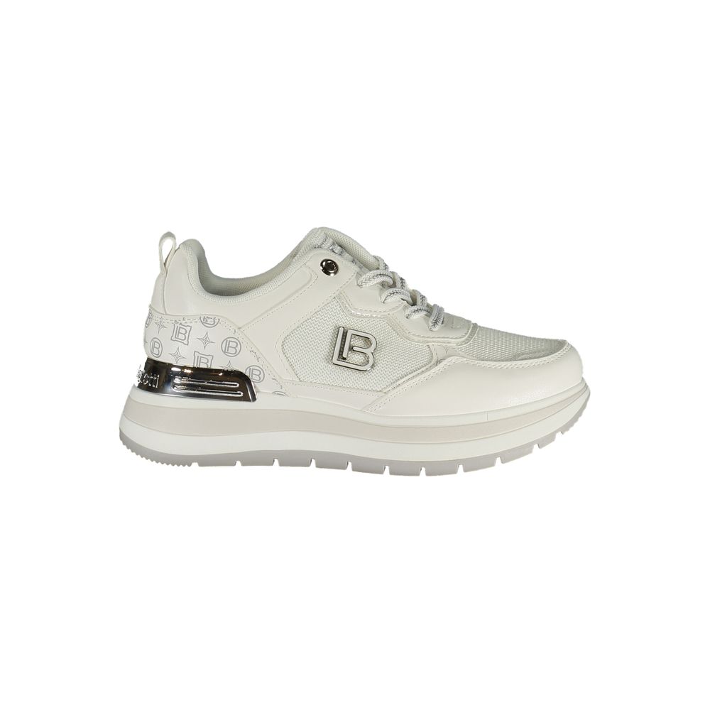 Laura Biagiotti Bianco Polyurethaan Dames Sneaker