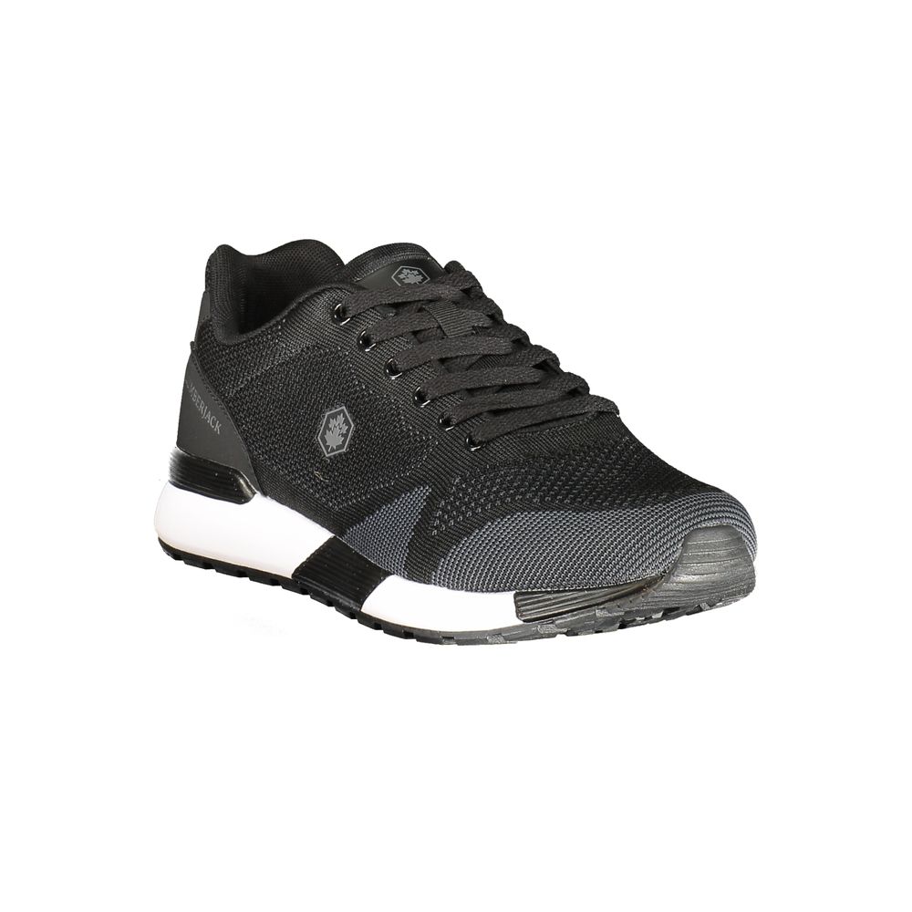 Lumberjack Black Polyester Heren Sneaker