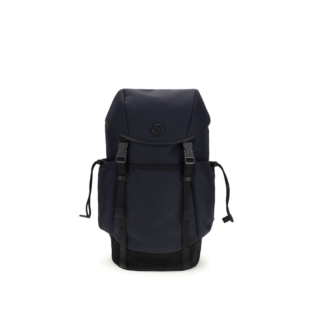 Moncler blauwe rugzak van polyamide