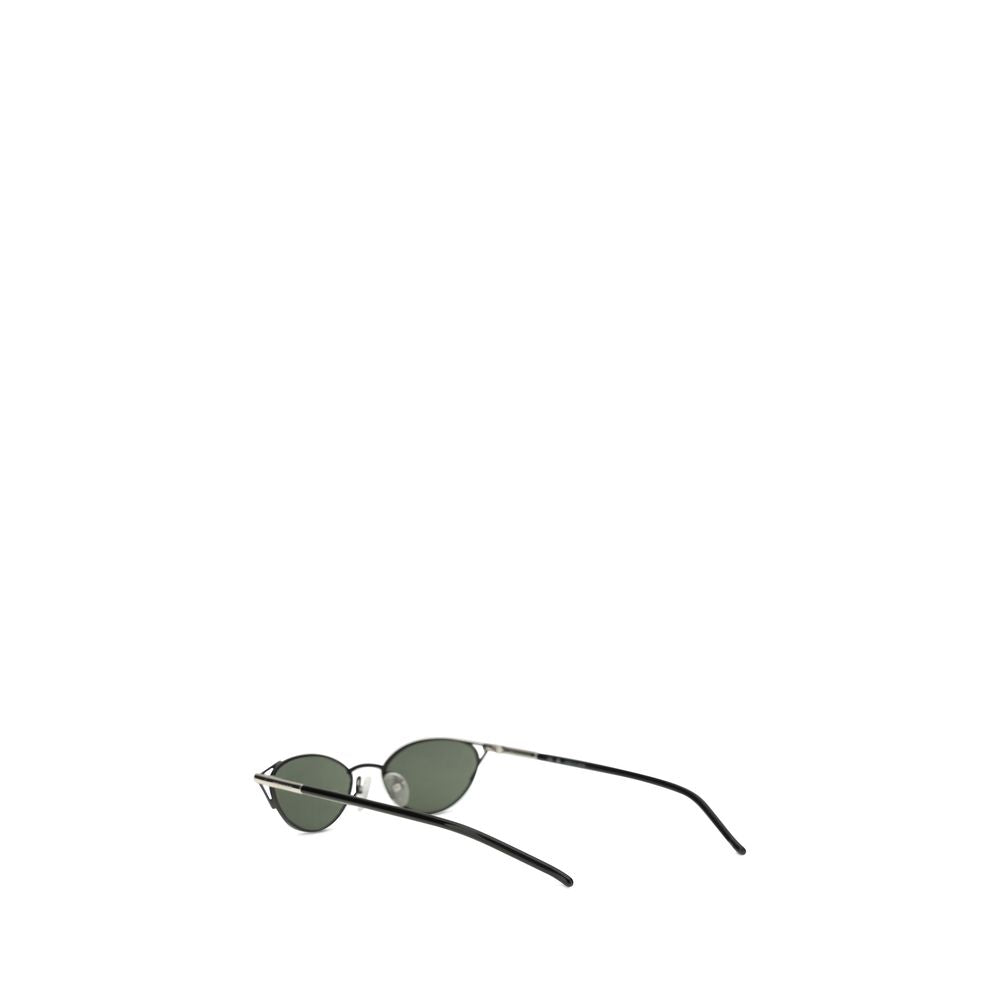 Alexander McQueen Black Metal Sunglasses