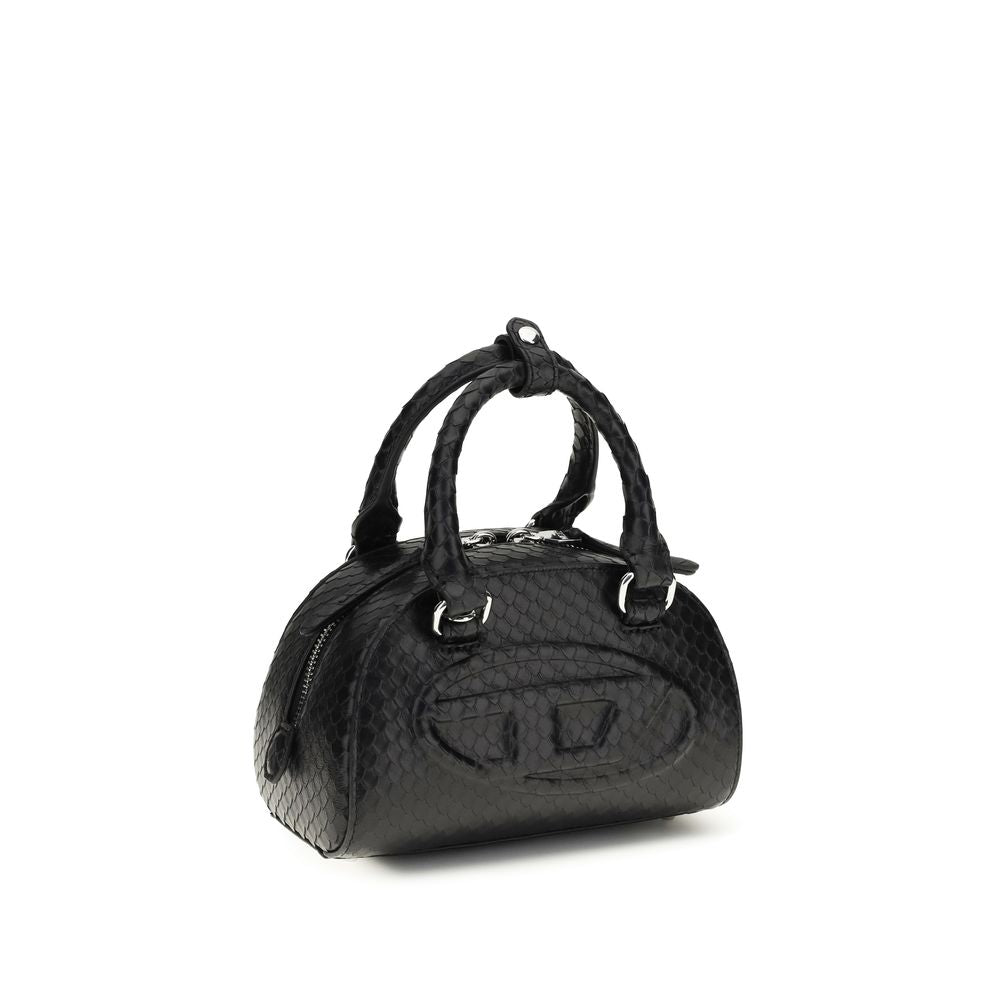 Diesel Sac à main en cuir de veau noir Bos Taurus