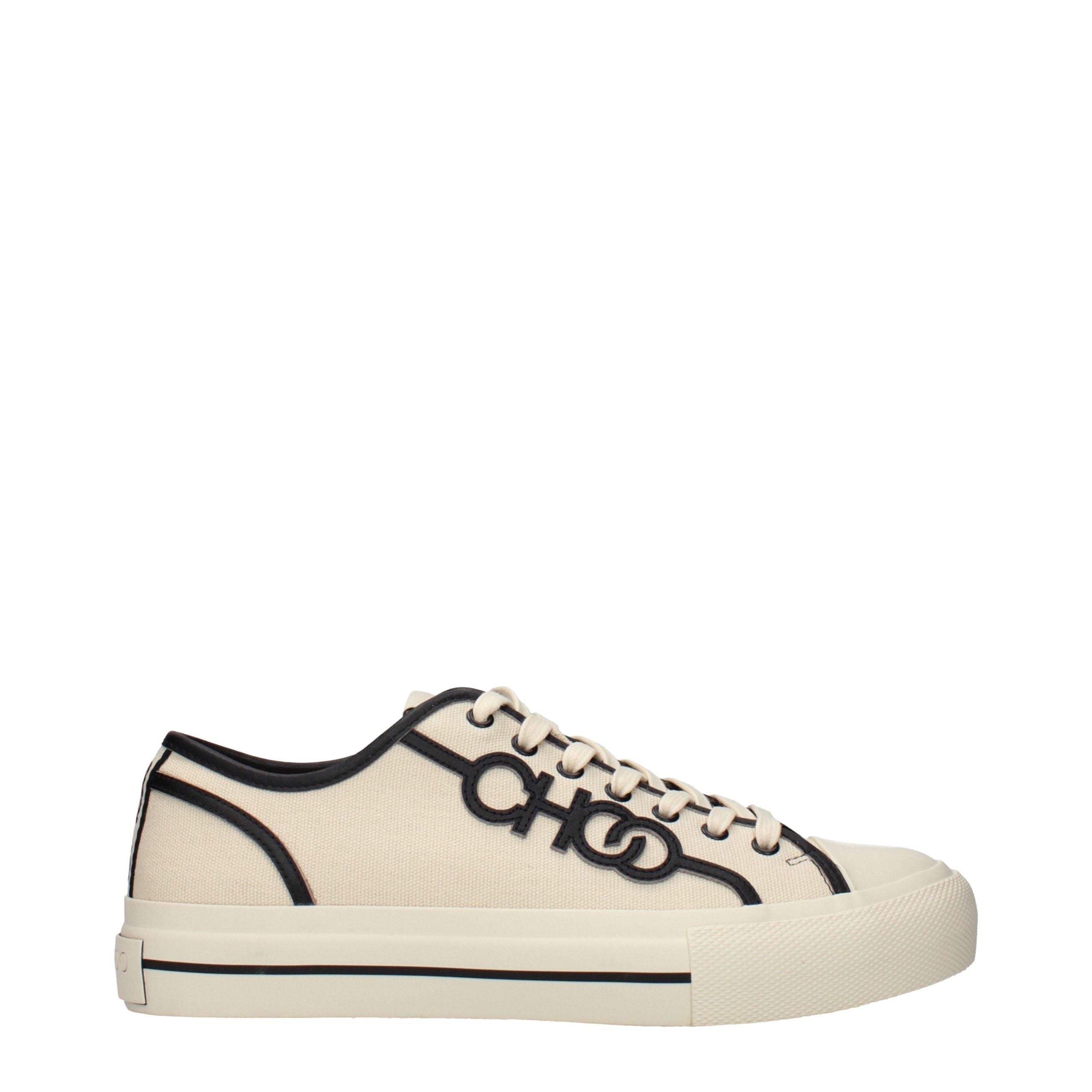 Jimmy Choo Beige stoffen lage sneakers