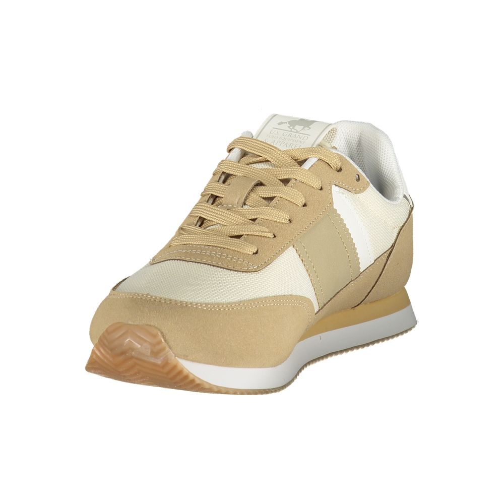 U.S. Grand Polo Beige Polyurethaan Heren Sneaker