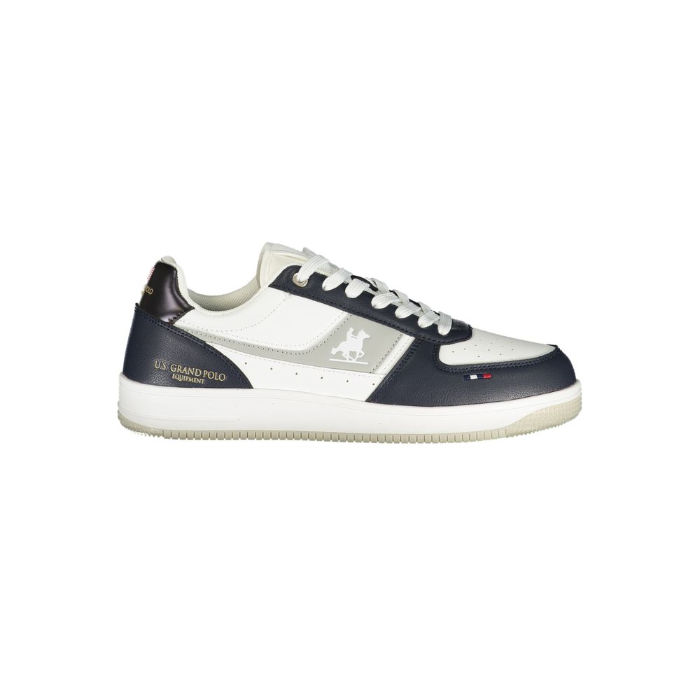 U.S. Grand Polo White Sneakers voor Heren van Polyurethaan