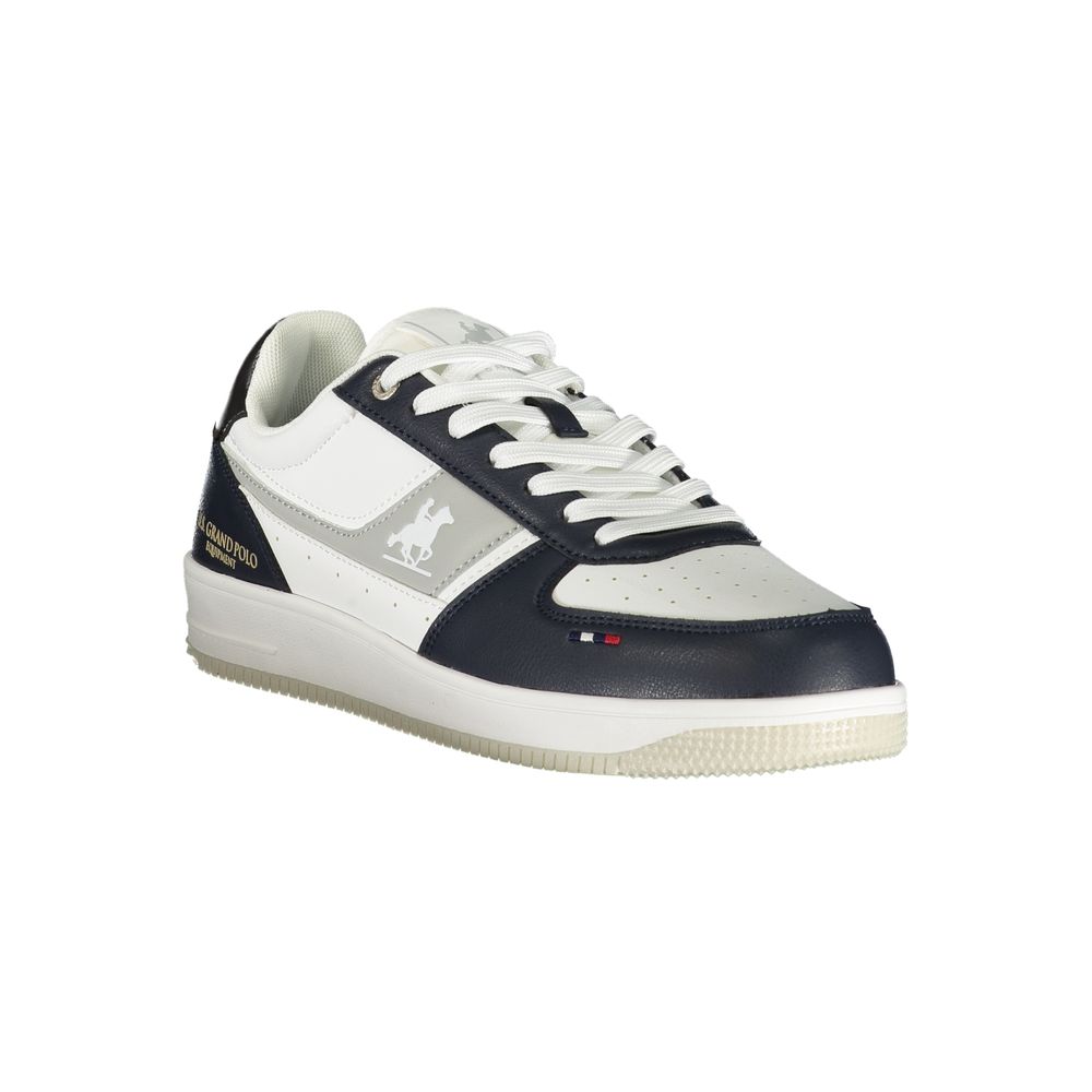 U.S. Grand Polo White Sneakers voor Heren van Polyurethaan