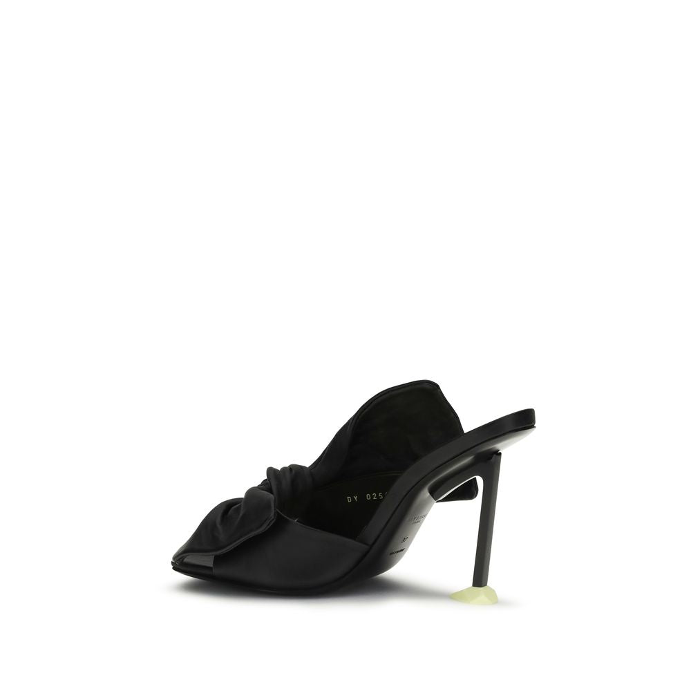 Givenchy Black Lamb Ovis Aries Mules