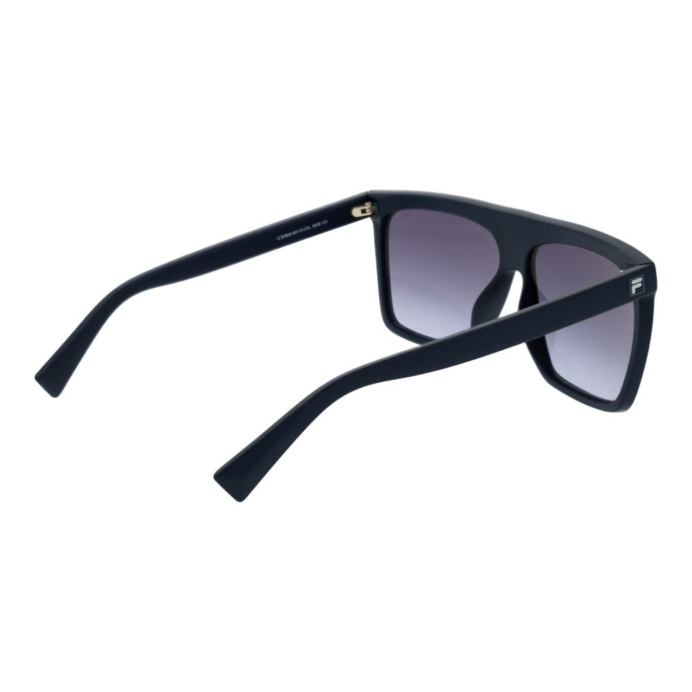 Fila blauwe plastic zonnebril