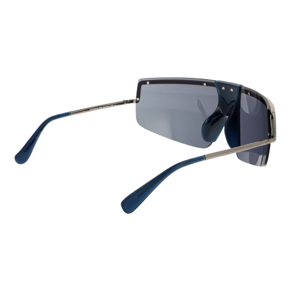 Max Mara zilverkleurige metalen zonnebril
