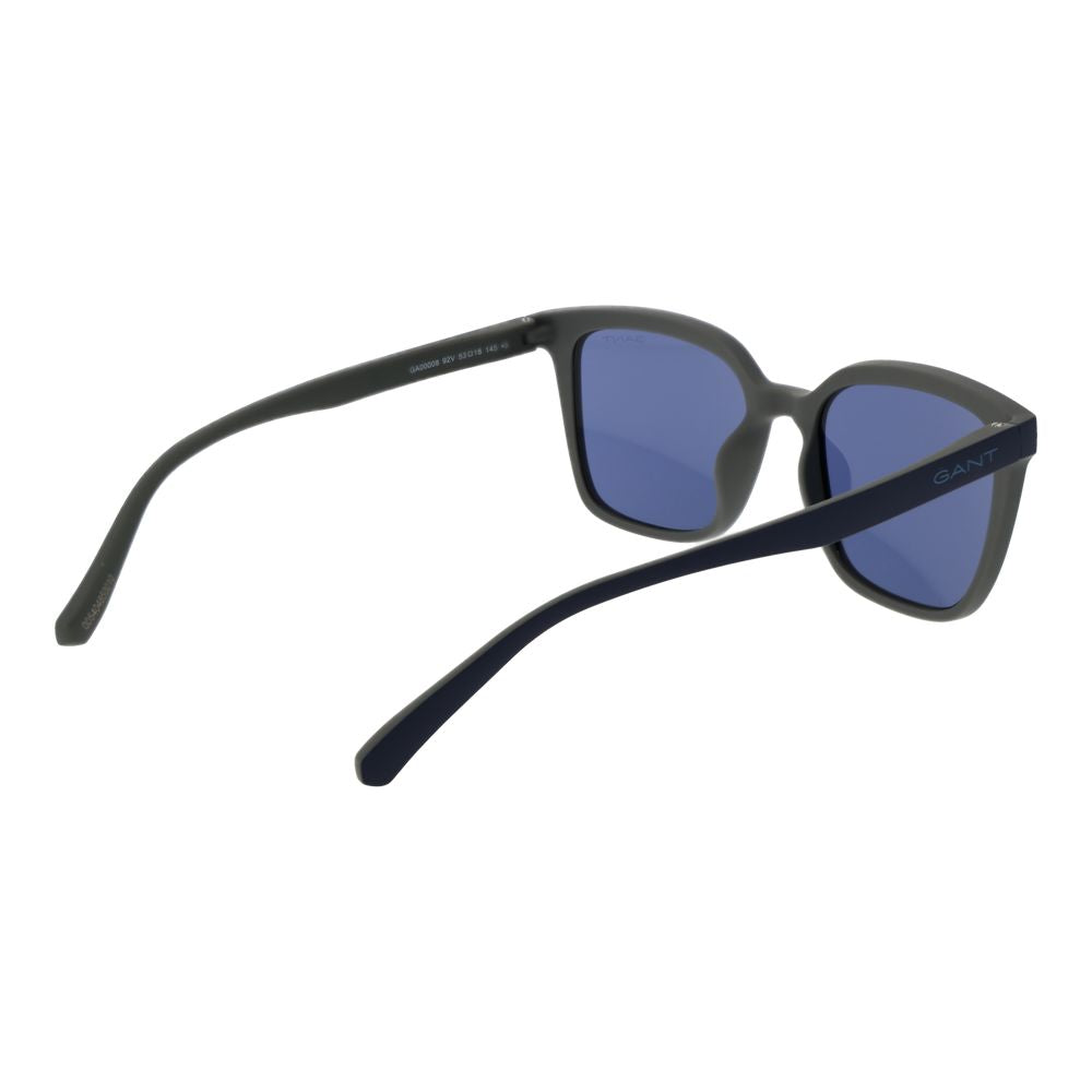 Gant Blauwe Kunststof Zonnebril