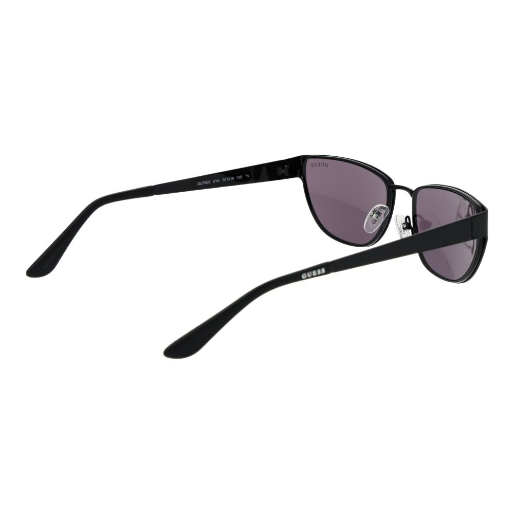 Guess Zwarte metalen zonnebril