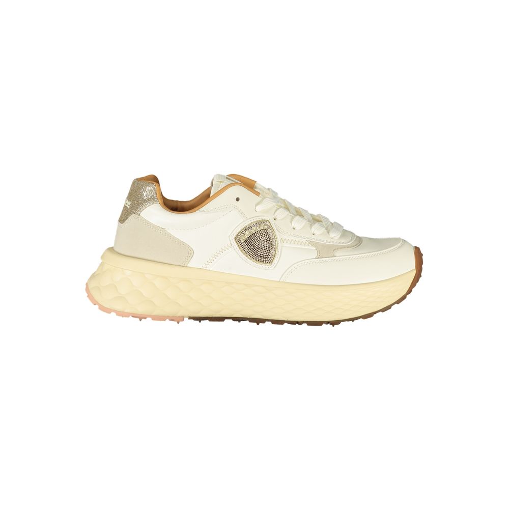 Blauer Beige Polyurethane Women's Sneaker