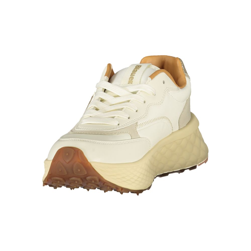 Blauer Beige Polyurethane Women's Sneaker