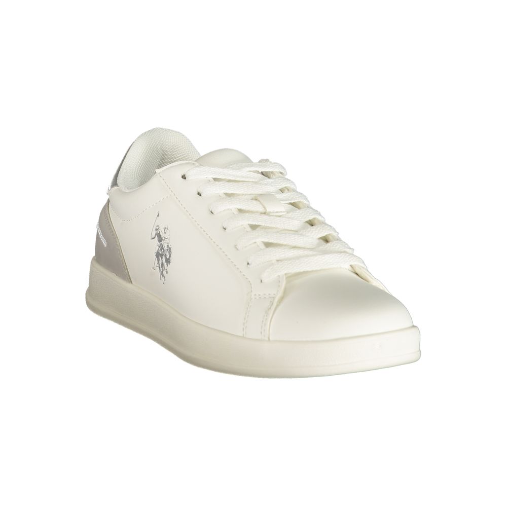 U.S. POLO ASSN. "Witte polyurethaan damessneaker"
