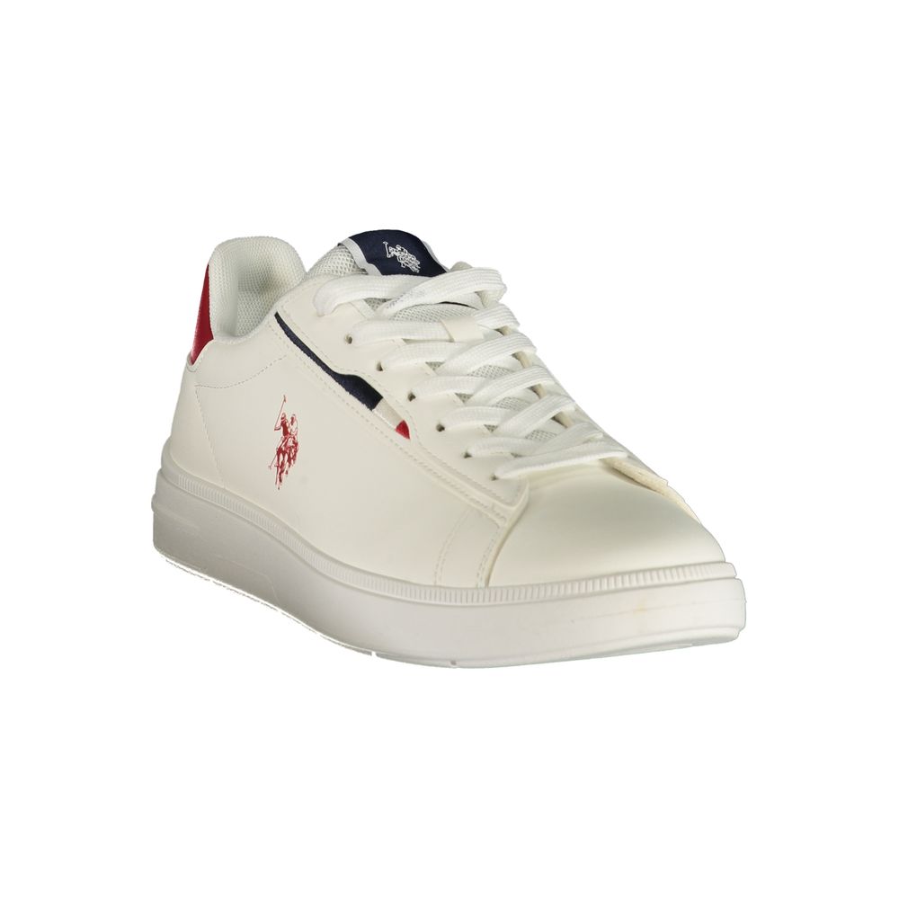 U.S. POLO ASSN. Witte Polyurethaan Herensneaker