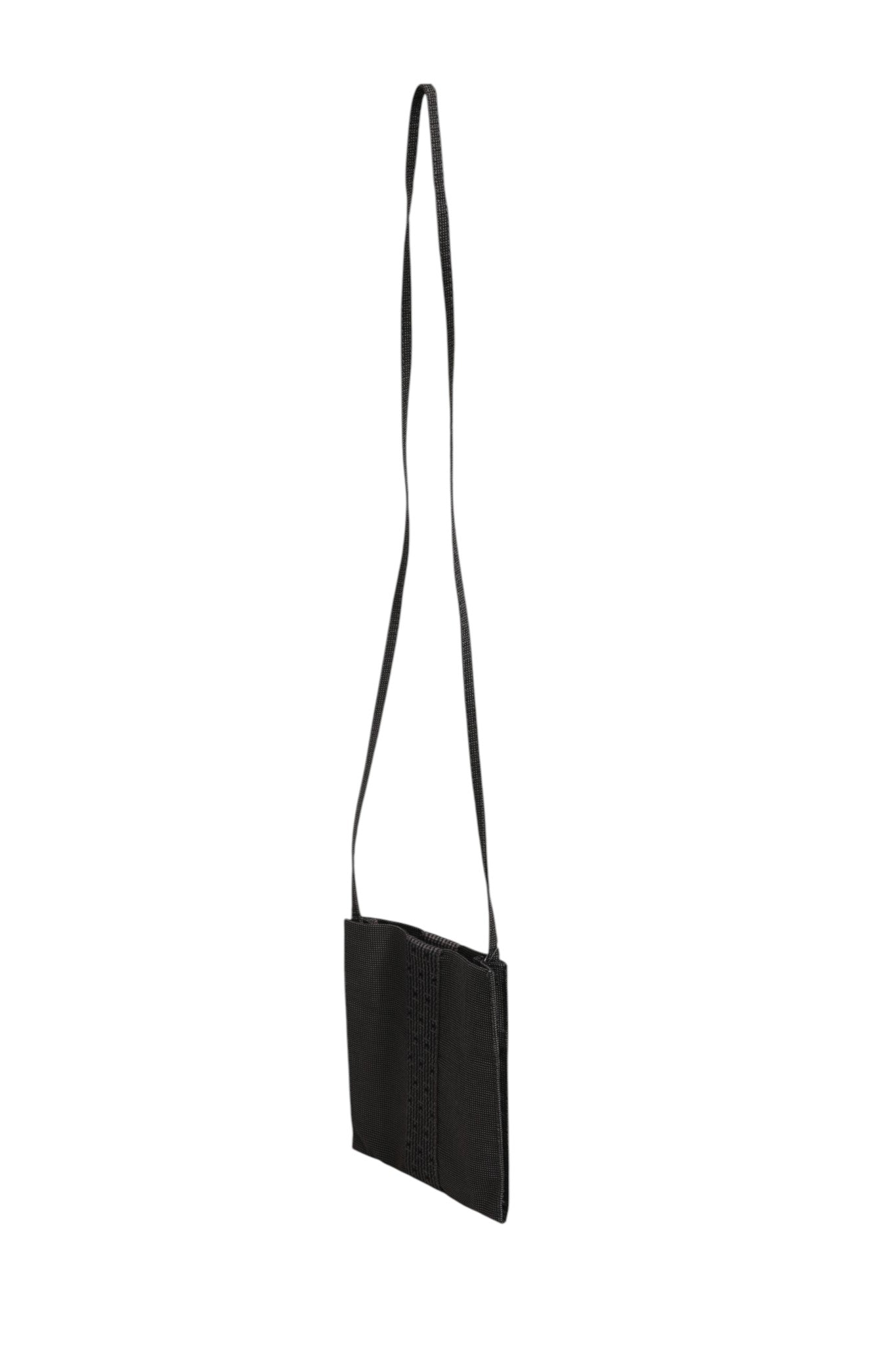 Hermès Schoudertas van donkergrijs patroonweefsel