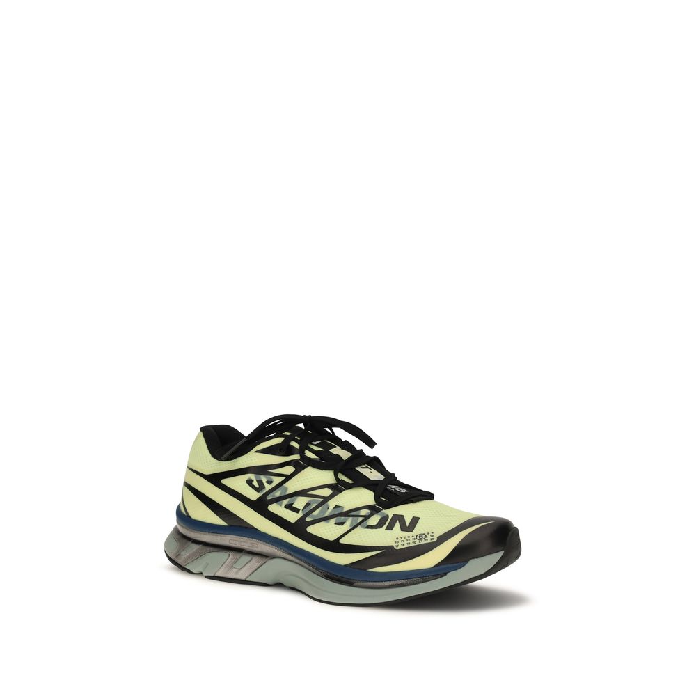 MM6 Bicolor Nylon Athletic Sneakers