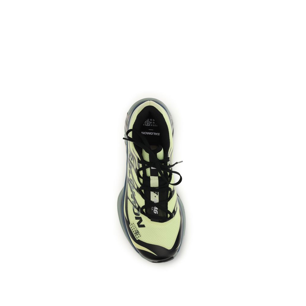 MM6 Bicolor Nylon Athletic Sneakers