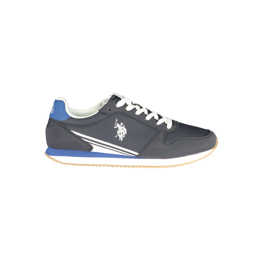 U.S. POLO ASSN. Blauwe polyurethaan herensneaker